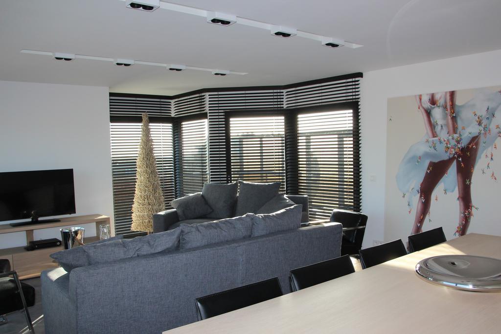 Duplex Penthouse Plaza Apartment De Panne Bilik gambar